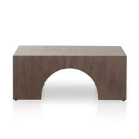 Table basse en bois de forme carrée au design moderne pour le salon Table basse centrale en marbre Arts indiens en bois