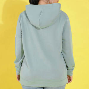 Diseño de moda Mujeres Sudaderas con capucha Mujeres transpirables Sudadera con capucha Hecho en Pakistán Venta en línea - Product Image 3