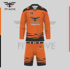 2025 Hockey sur glace personnalisé votre nom d'équipe et concevoir votre propre Style à la mode Hockey sur glace uniforme Combo Set OEM entretenu - Product Image 6