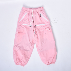 Pantalones de Esquí y Snowboard Unisex de Alta Calidad, Impermeables, Talla Grande, Estampados, Cortavientos, Holgados, con Bolsillos Tipo Cargo, Cierre con Cordón Ajustable - Product Image 1