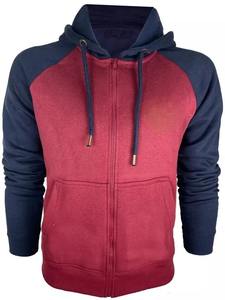 Men's Designer Breathable Eco-Friendly Zipper <b>Hoodie</b> Sweatshirt Garment Dyed Applique Formal Polyester/Cotton Fleece Hoody - Product Image 5