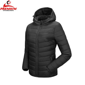Chaqueta acolchada cálida de invierno para mujer, fabricación profesional transpirable, chaquetas acolchadas impermeables de manga larga para mujer - Product Image 1