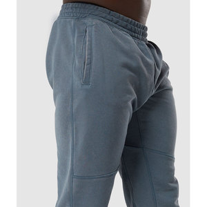 Top Selling Custom Men's Flared <b>Jogger</b> Track Pants Casual Baggy Sweat Trouser Elastic Waistband <b>Stacked</b> Sweatpants for Men's - Product Image 6