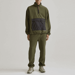 OEM al por mayor chaqueta de alta calidad para los hombres de diseño personalizado media cremallera Unisex más pulóver otoño Chaquetas de punto para hombres - Product Image 4