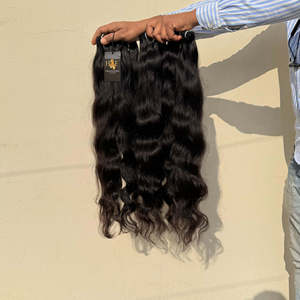 Extensiones de Cabello Humano Virgen Indio Natural, Tejido a Máquina, Cutícula Alineada, Proveedores de Cabello Humano Indio Natural - Product Image 2