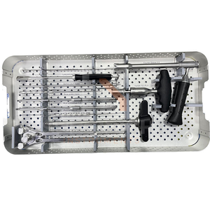 Spine Surgery <b>Set</b> PLIF/TLIF Manual Minimal Invasive Pedicle <b>Screw</b> Instruments CE Certified ISO13485 Compliant by Surgi Right - Product Image 2