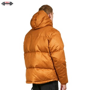 2025 Customized Men's Winter Parka Puffer <b>Jacket</b> High Quality <b>Canvas</b> Eco-Friendly Reversible Plus Size - Product Image 3