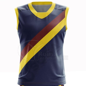 Ensemble d'uniformes AFL personnalisés pour adultes, respirant, à séchage rapide, maillot et short de football, impression sérigraphique, vente en gros - Product Image 2
