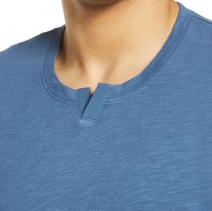 เสื้อยืดผู้ชายฤดูร้อน ระบายอากาศได้ดี ทรงหลวม ผ้าฝ้าย 100% รับทำโลโก้ตามสั่ง บริการ OEM คุณภาพสูง เสื้อยืดผู้ชาย เสื้อผู้ชายแบบสั่งทำ - Product Image 3