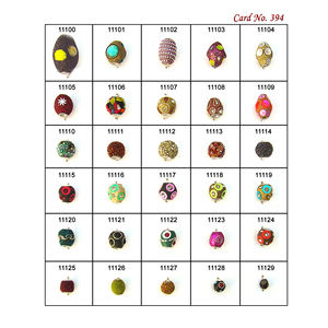 Perles de Cachemire uniques faites à la main au prix d'usine indien pour la fabrication de bracelets, magnifiques perles de Cachemire pour la fabrication de bijoux - Product Image 5