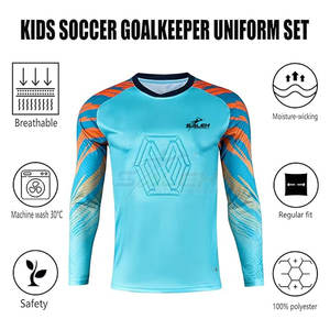 Uniforme de maillot de gardien de but d'approvisionnement direct d'usine meilleur prix uniforme de gardien de but d'équipe pour adultes - Product Image 4