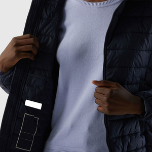 Recién llegado, chaqueta acolchada con estampado personalizado de la mejor calidad, ropa de invierno informal de lona transpirable con servicio OEM - Product Image 5