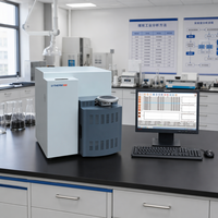 Analizador Elemental Automático de Carbono, Hidrógeno y Nitrógeno U-Therm YX-CHN5510 IP65, Sistema de Alimentación de Muestras para Pruebas de Carbón en Laboratorio