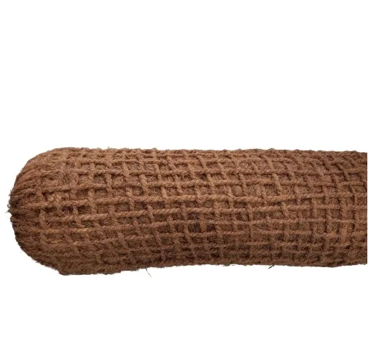 Top choice tronchi di cocco 100% fibra di cocco naturale e biodegradabile avvolto con rete di cocco design tipico per i tronchi