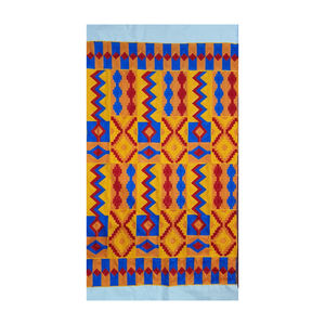 Nuevo Diseño de Tela Kente Meba Wo Ghana para Bodas, Impermeable y Resistente a Desgarros, Tejido Pesado, Fabricación Neelkamal - Product Image 4