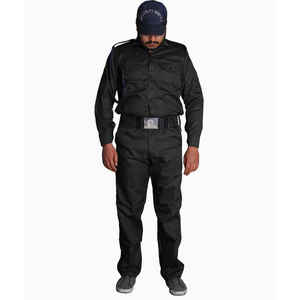 Uniforme DE SEGURIDAD personalizado para hombre, conjunto de dos piezas, tela transpirable, ajuste cómodo, ropa de trabajo al aire libre, suministro de Material duradero - Product Image 3