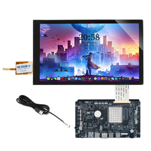 Custom 10.4&quot; 15.6&quot; 17&quot; 18.5&quot; 23.6&quot; 27&quot; 31.5&quot; 42&quot; Front Ip65 Waterproof Capacitive Pcap Lvds Mipi Usb Touch <strong>Screen</strong> <strong>Lcd</strong> <strong>Display</strong> - Product Image 3
