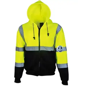 Chaqueta de ropa de trabajo Lona de algodón resistente Industrial Durable Transpirable Resistente al agua Forrado Elegante Cómodo Protector - Product Image 5