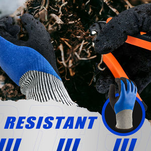 Guantes industriales personalizados EN388 Rigger, guantes de látex resistentes a cortes de arena para trabajo de seguridad para trabajadores - Product Image 4