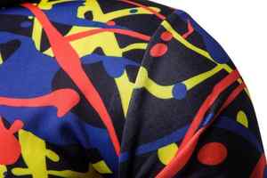 Sweats à capuche imprimés de la meilleure qualité Sweats à capuche sublimés multicolores sur mesure - Product Image 6