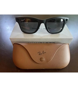 Ray Ban Meta Wayfarer (Gen 2) -2026แว่นกันแดดกราไฟท์ไล่ระดับสีดำด้านโพลาไรซ์ใหม่พร้อมกล่อง - Product Image 3