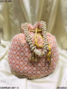 Cadeau de soirée Potli Batua Bag Sacs de soirée élégants et élégants - Product Image 4