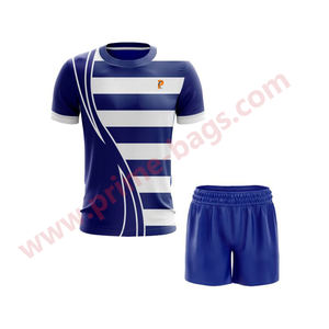 Camiseta de Rugby personalizada 100% poliéster transpirable camiseta de Rugby pantalones cortos uniforme de Rugby para entrenamiento deportivo - Product Image 3