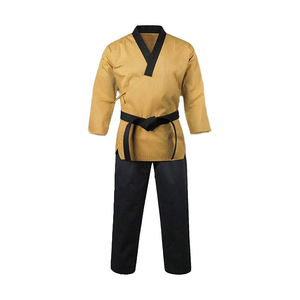 2025 New Arrival Factory Made <b>Best</b> Quality Taekwondo Uniforms Sets 100% Cotton Quick Dry Breathable Stylish Martial Art Sale - Product Image 1