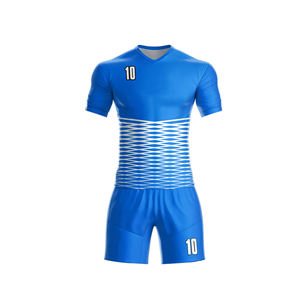 Conjunto de Uniforme de Fútbol de Alta Calidad, 100% Poliéster, Estampado, Malla Premium, Personalizable, Servicio OEM para Ropa Deportiva - Product Image 2