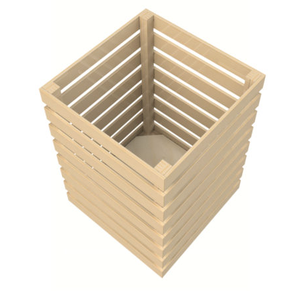 Exhibidores Multi-Compartimento de Madera de Caucho 100% FSC - Product Image 2