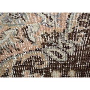 พรมขนสัตว์สีเบจและสีน้ำตาลสไตล์วินเทจ รุ่น Pae-2313 สำหรับใช้ในบ้าน - พรมลายเมดัลเลียนรูปทรงสี่เหลี่ยมผืนผ้าสำหรับห้องโถงและห้องนั่งเล่น - Product Image 3