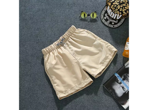 Pantalones cortos para correr para hombre personalizados de alta calidad Patrón sólido Poliéster en color liso - Product Image 5