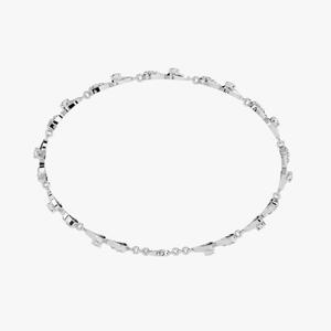 Pulsera de tenis de 14K blanca de Plata de Ley 925 de alta calidad con pulseras elegantes de moissanita de diamantes - Product Image 2