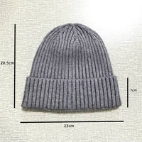 Bonnets Bennie Unisexe en tricot pour couples, version froide, couleur, logo personnalisé de marque privée, personnalisé
