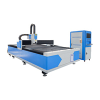 Machine de découpe laser fibre 1500*3000mm à prix d'usine 1000W 1500W 2000W 3000W 6000W, découpeuse laser CO2 pour métaux