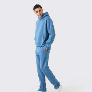 High Quality Fleece Tracksuits for <b>Men</b> Sweatpants and <b>Hoodie</b> Set Custom Logo <b>Men</b> <b>Running</b> Tracksuits - Product Image 1