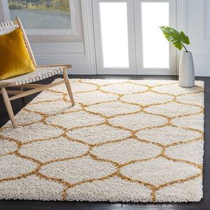 Tapis tissé 100% polyester fait main sur mesure Tapis shaggy pour salon et hôtel avec poils longs - Product Image 5