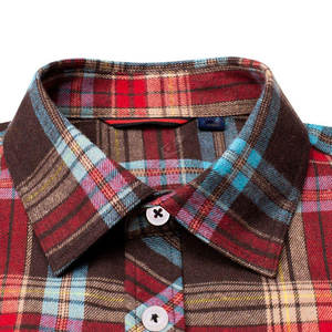 Camisa de Franela Cálida y Suave con un Elegante Diseño a Cuadros, Camisa de Franela Atemporal con un Ajuste Cómodo para Uso Diario - Product Image 2