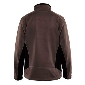 Veste de travail imperméable coupe-vent en softshell à capuche camouflage avec logo personnalisé pour homme - Product Image 2