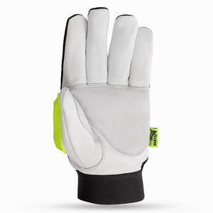 SG-6008 de haute qualité SPANDEX dos peau de chèvre paume Impact gant Double paume anti-dérapant étanche pour le soudage/aciéries/mécanique - Product Image 5