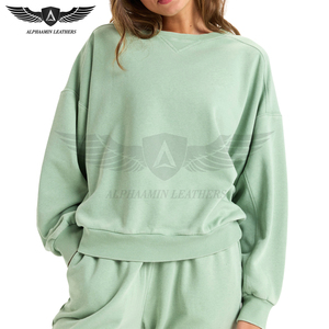 Sudaderas de mujer 2025 última tendencia Casual Pullover Tops Premium suave tela polar cálido y acogedor ropa de calle de invierno - Product Image 1