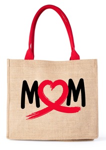 Bolsa de yute de lona personalizable de alta calidad Colocación del logotipo del Feliz Día de Pascua para ir de compras - Product Image 5