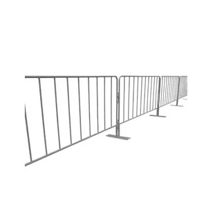 Barricadas Peatonales de Hierro, Barrera Peatonal para Control de Multitudes, Paneles Temporales de Protección, Barrera Portátil, Barrera Metálica - Product Image 2