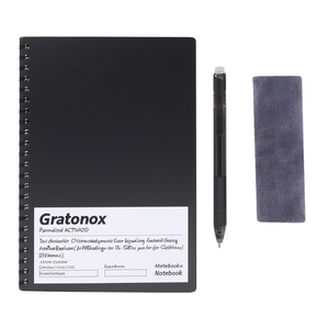 Quaderno Personalizzato Cancellabile Gratox, Gadget su Misura per Prendere Appunti in Modo Efficiente - Product Image 2