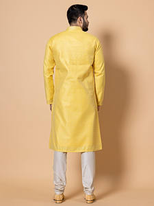 Designer pakistanais Shalwar Kameez Collection Vente en gros Usine Fourniture directe de robe musulmane pour hommes vêtements ethniques costumes en coton - Product Image 3