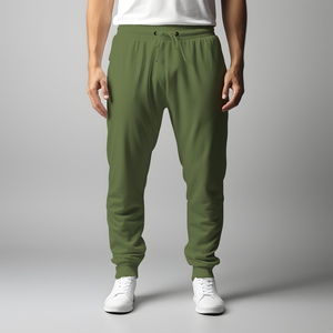 Pantalones Deportivos Casuales Morados para Hombre, Cintura Elástica con Cordón, Bolsillos Laterales, Transpirables, Tejido de Punto de Peso Medio, Estilo Otoñal - Product Image 2