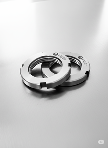 Écrou de blocage de roulement de précision KM07, écrous de blocage M35X1.5, écrou de blocage d'arbre de roulement métrique de précision, manchon adaptateur en acier inoxydable - Product Image 4