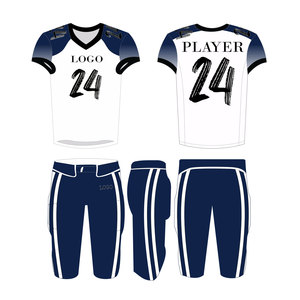 Beste Nieuwste Amerikaanse Voetbal Uniform Stijl 2-delige Set Ademende Sportkleding Inclusief Truien Plus Maat Opties - Product Image 6