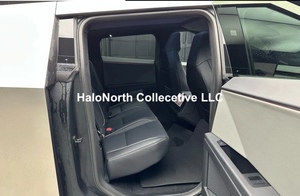 2025 Tesla Cyber รถบรรทุกไฟฟ้ากระบะรถบรรทุก AWD มอเตอร์ขับเคลื่อนเดี่ยวที่นั่งหนังแบตเตอรี่ลิเธียมสีดำภายในยาง R20 - Product Image 6