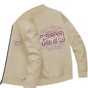 Dernier modèle Blouson aviateur pour homme Tissu de haute qualité Vente en ligne à bas prix Veste pour homme - Product Image 1